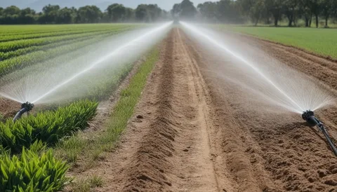 تصویر 3 از شلنگ آبیاری بارانی مناسب محصولات زراعی و باغی